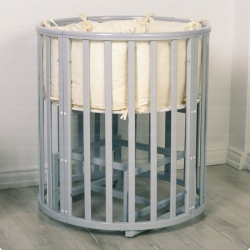 Кровать детская Incanto MIMI 7в1 с накладкой ПВХ