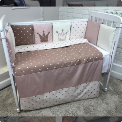 Комплект в кроватку для маленькой принцессы